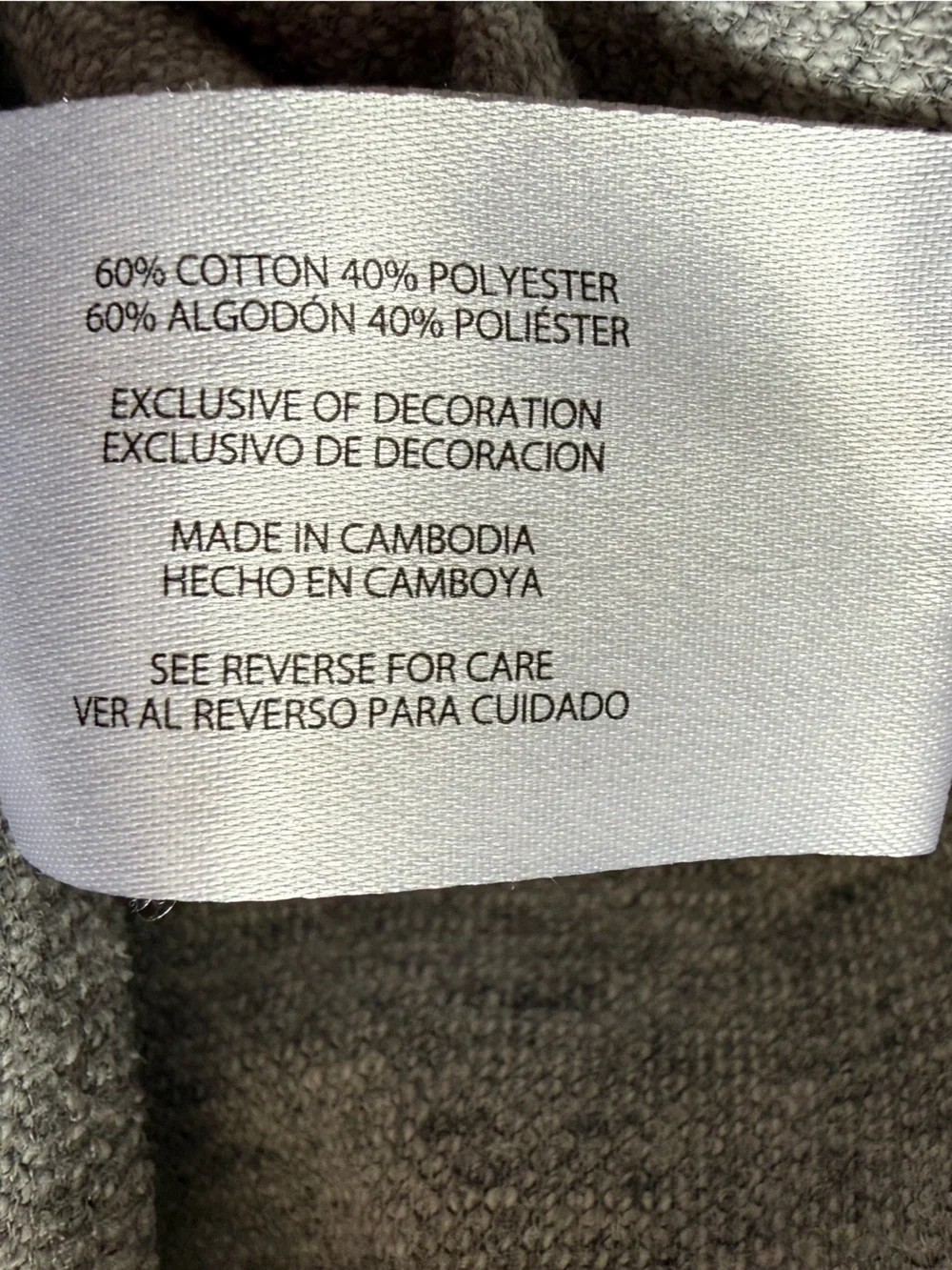 Banana Republic Waffle Crew Sweatshirt Grey Medium NWOT